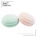 CC4704 Cute macaron shape makeup sponge blender cosmetic puff with private label for beauty